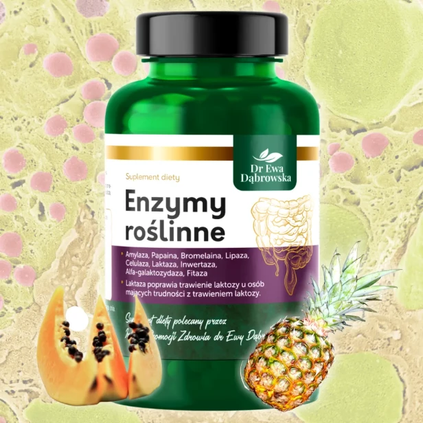 Roślinne Enzymy Trawienne dr ewa dąbrowska