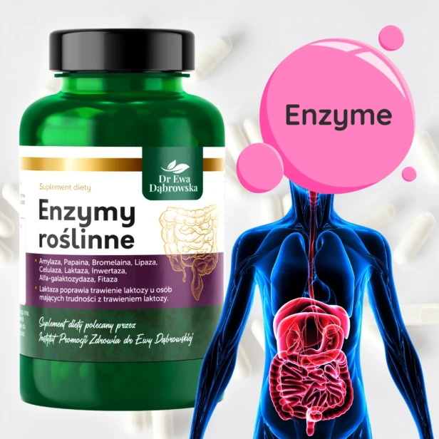 Roślinne Enzymy Trawienne dr ewa dąbrowska