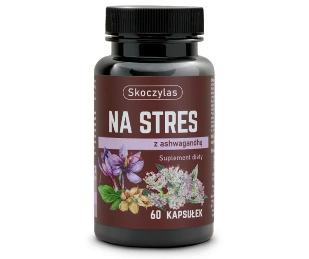 NA STRES ashwagandha szafran kozłek lekarski Skoczylas