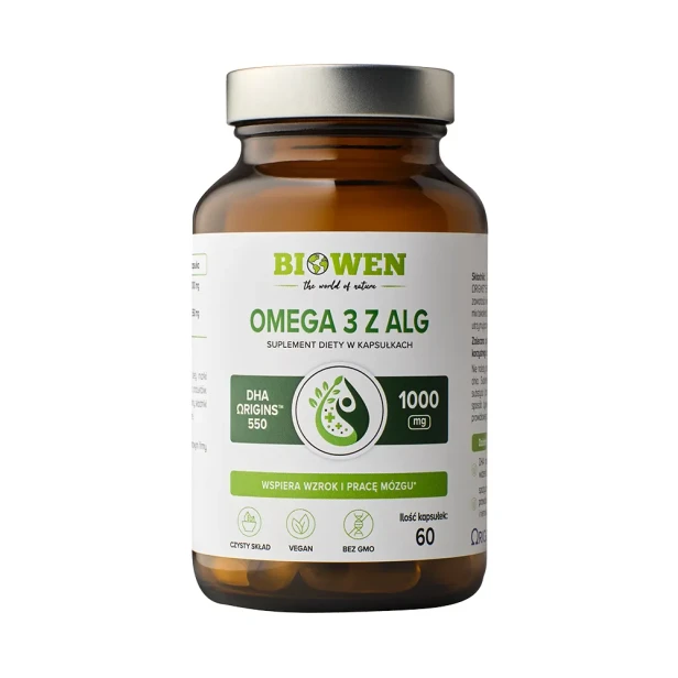 Omega-3 z alg 60kaps. Biowen