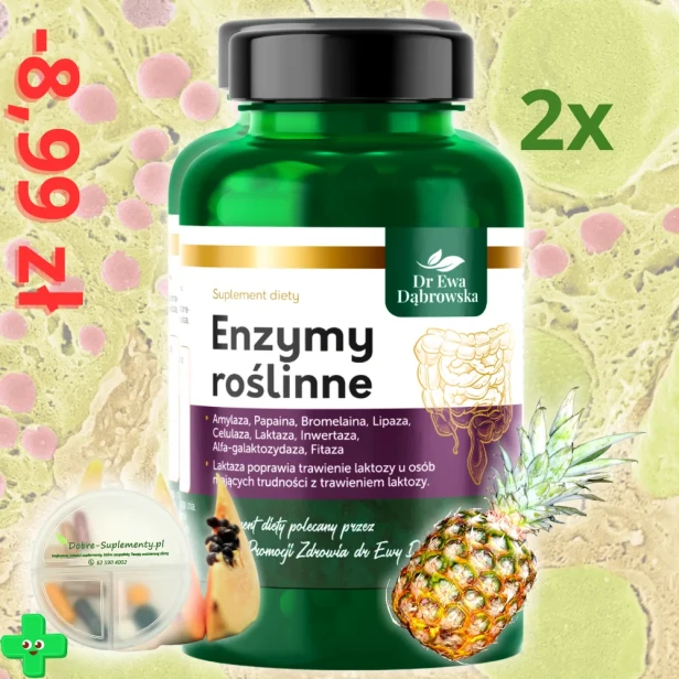 Roślinne Enzymy Trawienne dąbrowska