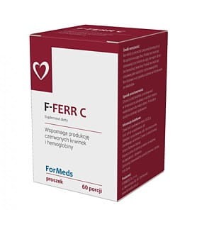 POWDER Ferr C 60porcji Vege Formeds