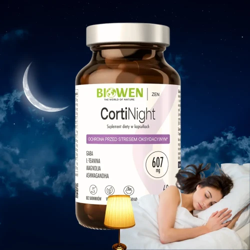 obniżenie Kortyzol CortiNight Biowen