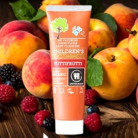 Pasta do zębów dla dzieci tuttifrutti BIO bez fluoru 75ml Urtekram