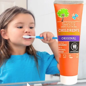 Pasta do zębów dla dzieci BIO bez fluoru 75ml Urtekram