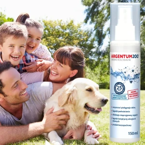 Srebro Koloidalne 25 ppm, Argentum200, aaerozol 150ml AuraHerbals