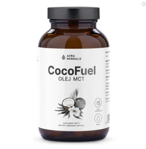 CocoFuel olej MCT 100kaps. softgel AuraHerbals