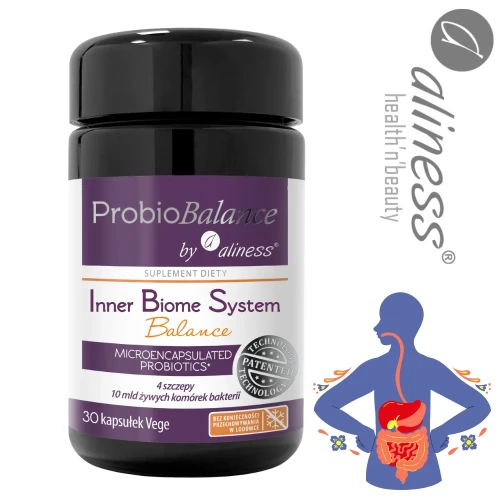 Inner Biome System Balance Aliness układ pokarmowy jelita