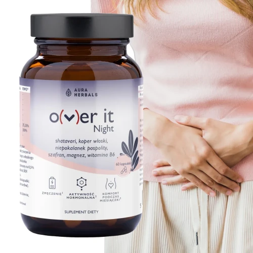 o(v)er it Night Auraherbals komfort podczas miesiączki