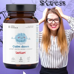 Calm down, Lactium®60kaps. Aura Herbals