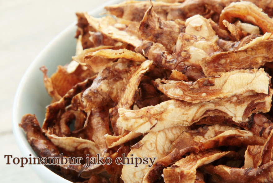 topinambur chipsy