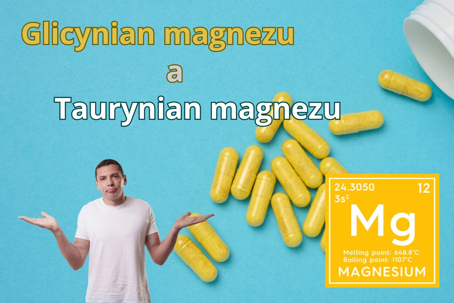 Glicynian vs cytrynian vs taurynian magnezu – którą formę magnezu wybrać?