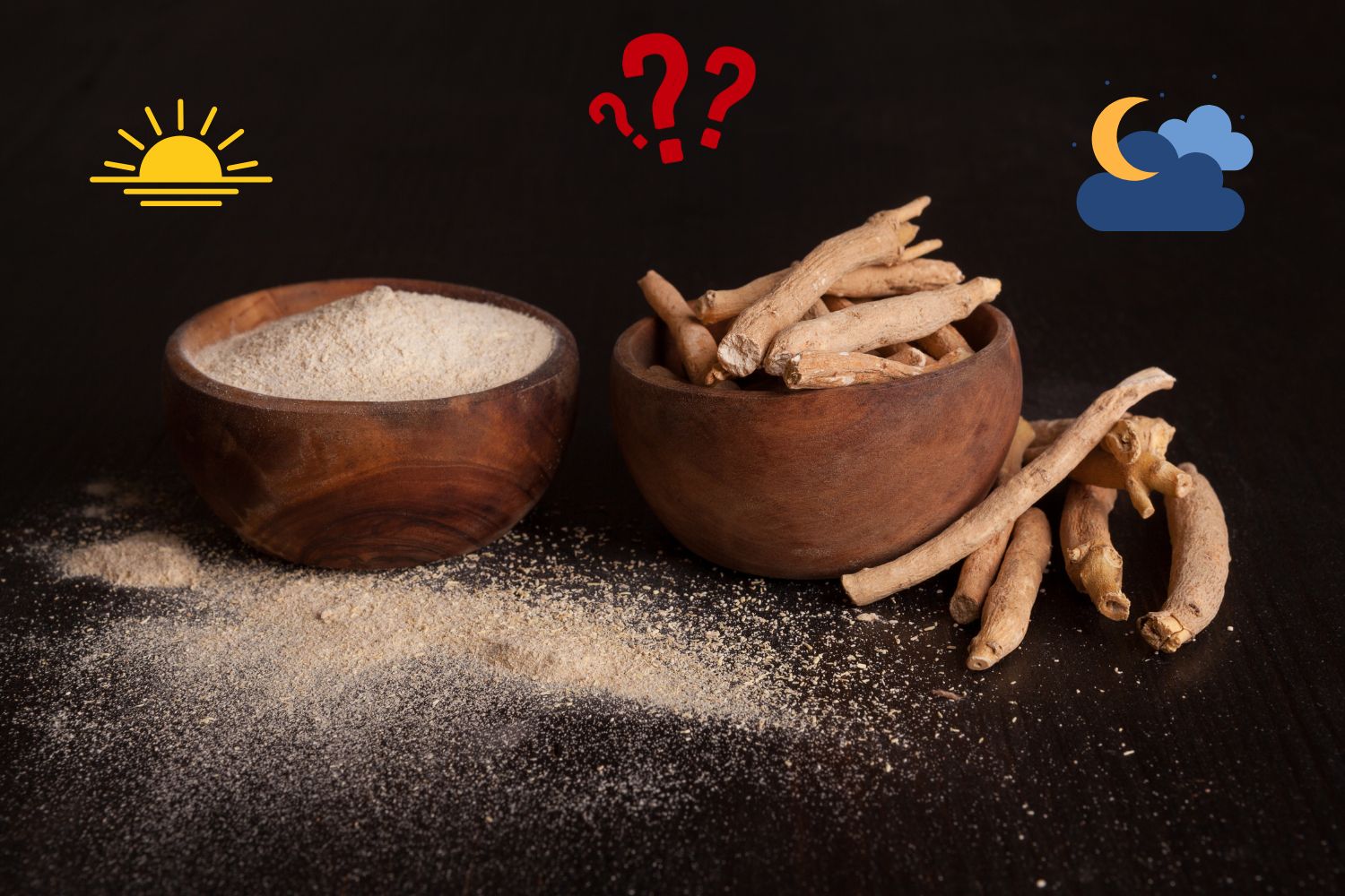 Kiedy brać ashwagandhę – rano czy wieczorem? (naukowe wyjaśnienie)