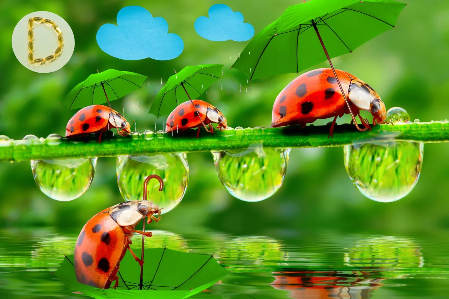 ☔ Gdzie to słońce?! Czyli dlaczego warto suplementować witaminę D3… nawet latem